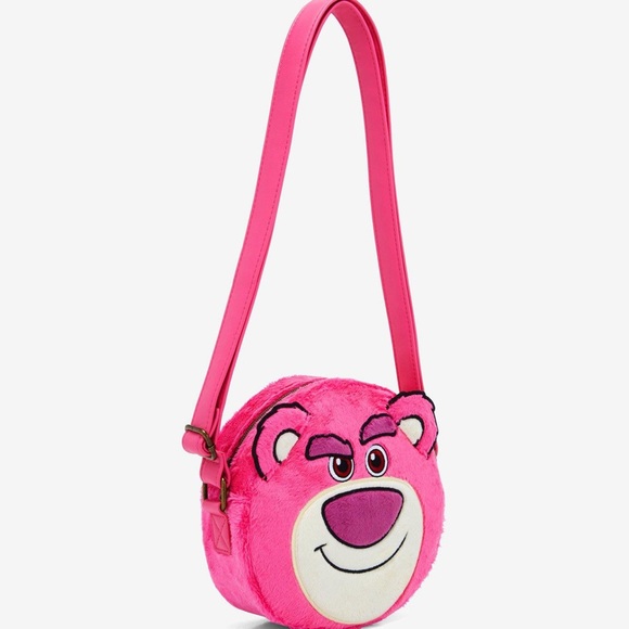 Loungefly Disney Pixar Toy Story Lotso Crossbody Bag - Picture 3 of 5